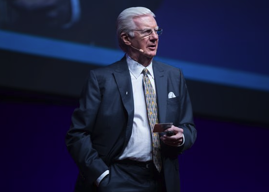 Portrait of legendary success mentor Bob Proctor